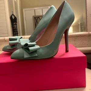 Betsey Johnson High Heels with bow.